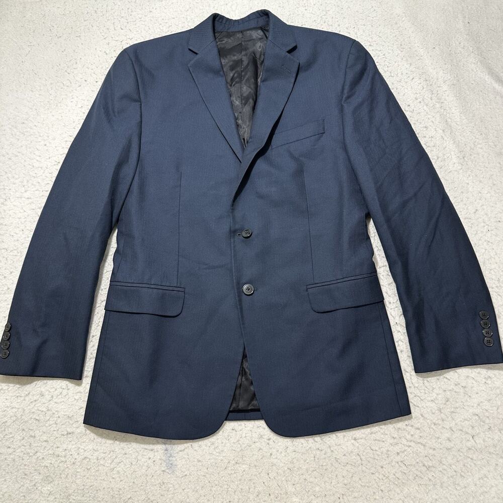Calvin Klein Men's Navy Blue Sport Coat Blazer